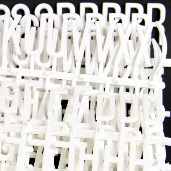 Peg Letter Board Letter Pack - 32mm - 282 Characters